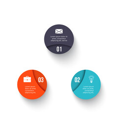 Business Infographic Set — Success Finance and Data Visualization Concepts