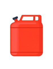 Red Fuel Canister for Gas or Oil.