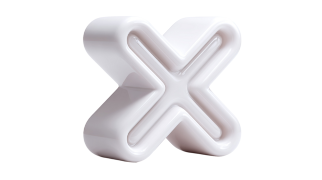 red cross button 3d icon in cartoon plastic style minimal isolated on transparent white background