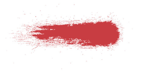 Red lips grunge background with blood splatter and brush strokes, a bold vector illustration perfect for a Christmas card design