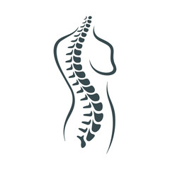 Abstract and educational World Spine Day vector featuring spine anatomy, protective shield, musical spine, nature-inspired spine, physiotherapy, movement, rehabilitation, and medical wellness icons