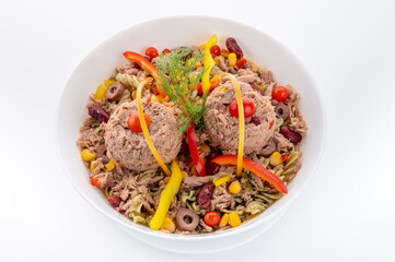 delicious healthy salad 