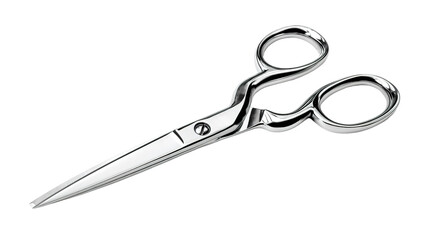 Fototapeta premium scissors isolated on transparent white background