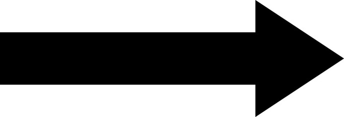 Simple black arrow pointing to the right