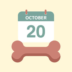 Vector design for World Osteoporosis Day, healthy vs osteoporotic bone comparison, doctor consultation, multi-generational bone health, floral patterned bones, flat vector, educational awareness