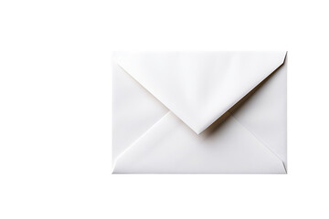 Elegant white envelope for a professional invitation or announcement, perfect for your next project, modern and clean, convey a sense of sophistication