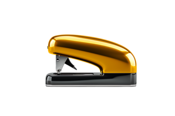Elevate your workspace with a golden stapler for a touch of luxury and efficiency, bringing a modern and professional aesthetic to your office supplies.