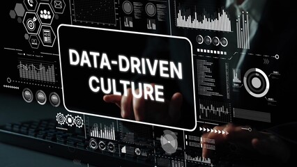 Promoting a Data-Driven Culture Through Inspiring Visuals and Technology in a Modern Workplace Environment. Asymptotic smart data analytic.