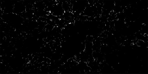 Elegant black banner with splashes. Dust and scratches design decorate the floor tiles and home. Abstract vintage of old surface texture background. Distressed overlay texture. 