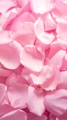 Fototapeta premium Close Up Pink Rose Petals.
