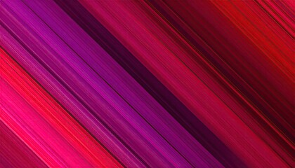 Abstract angled colored stripes blend from red to purple. Bright, modern texture