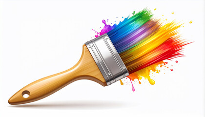 Rainbow Paintbrush