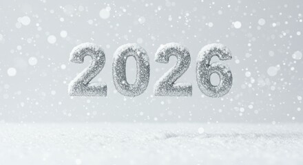 Sparkling 2026 Year in Snow: Winter Wonderland Celebration Concept