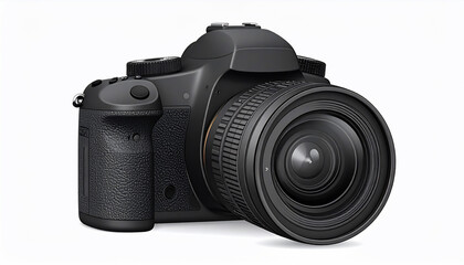 Fototapeta premium DSLR Camera Isolated
