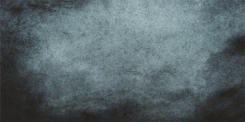 Dark blue vintage grunge texture with water drops on an old concrete wall