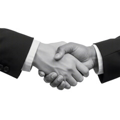 business handshake isolated, agreement