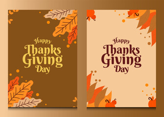 vector illustration of an autumn background