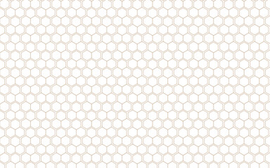 hexagon geometric pattern. seamless hex background. abstract honeycomb cell. vector illustration.