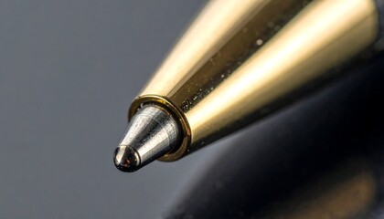 Close-up pen tip
