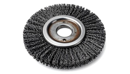 Steel Wire Brush Disc for Metal Grinding.