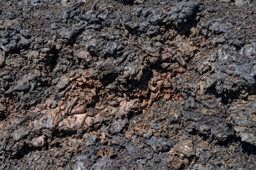 Fissure Vent. Spatter Vents, spatter cones.Lava Flows and spatter deposits of July 19 to 22, 1974....