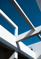 Obraz premium Minimal Architectural Lines with Strong Geometry