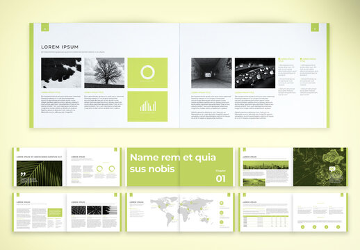Fresh Lime Annual Report Design