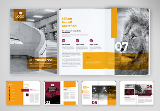 Mustard & Wine Business Report Template
