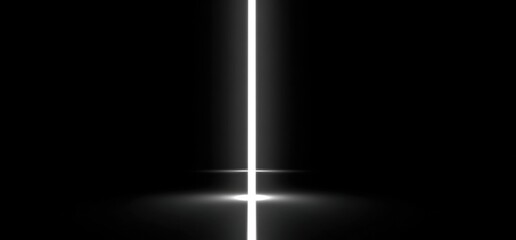 Beam of light creates a mystical vibe