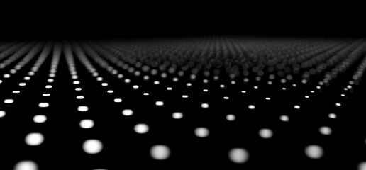 White dots on dark add depth