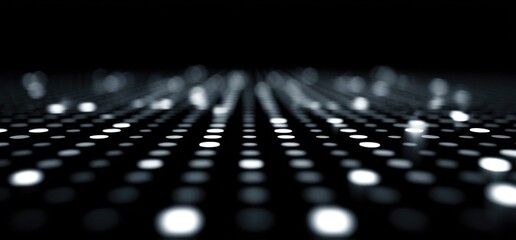 Stunning light pattern forms floor design