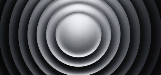 Sound waves causing black and white ripples