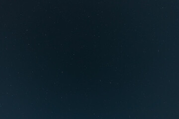 A calm, clear night sky filled with countless tiny stars, fading gently toward the horizon in a...
