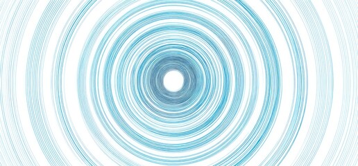 Tranquil blue circular patterns