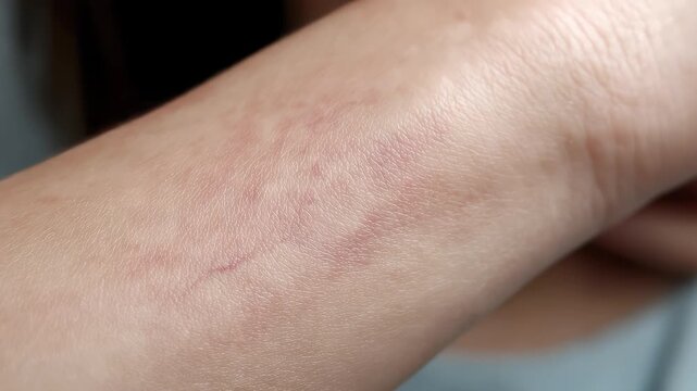 Close-up of Skin Vascular Texture Reveals the Secrets of Human Health