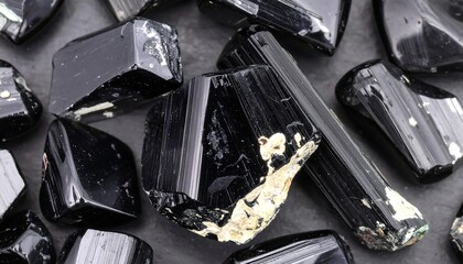 Car Wreckage Parts Scattered on Dark Surface.