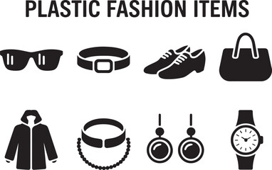 A Collection of Eco Friendly Fashion Accessories Made from Recycled Plastic Materials Showcasing Sustainable Style Choices