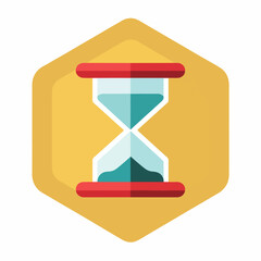 Sleek Hourglass Geometric Icon Design