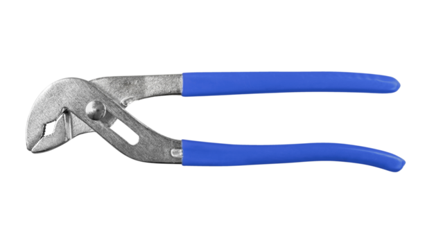 Groove Joint Pliers with Blue Handles Heavy Duty Plumbing Tool