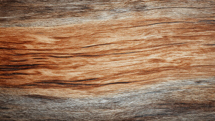 Close up texture of weathered and aged rustic wood grain background