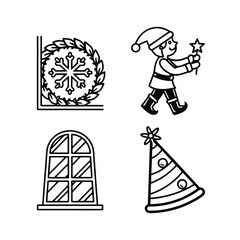 Abstract swirls of vibrant color flowing artfully across the canvas isolated on transparent background