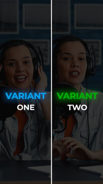 Minimal Video Title With Glow Effect 03