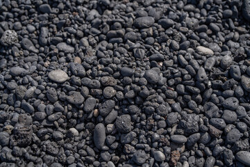 Punaluʻu Beach ( Black Sand Beach) is a beach between Pāhala and Nāʻālehu on the Big Island of the U.S. state of Hawaii. The beach has black sand made of basalt lava.