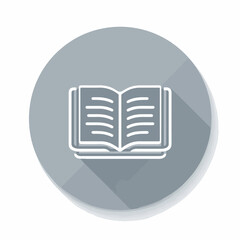 Bold Language Icon in Flat Design