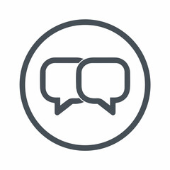 Minimalist Bold Language Icon Design