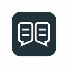 Dynamic Bold Language Vector Pictogram Design