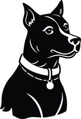 Futuristic technology interface with glowing data streams and circuitry elements isolated on transparent background