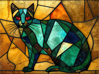 stained glass window