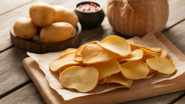 Bolivi cuisine - "Chuko" - dried potatoes, reminiscent of chips.