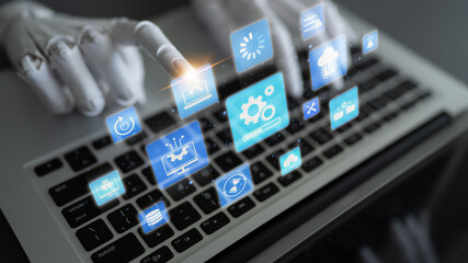 Artificial intelligence automates the software update process for system maintenance. AI ensures timely patches and security, enhancing the reliability of every software update. Entice